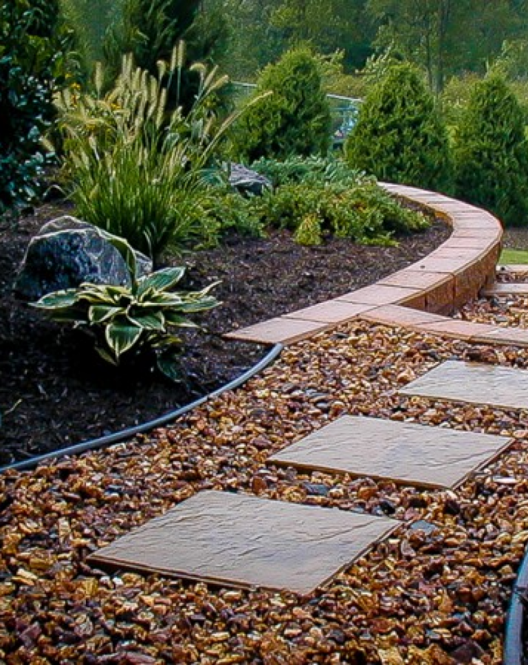 Hard landscape works